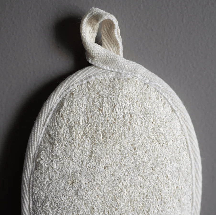Natural Loofah Shower Pad | Eco Exfoliating Body Scrubber