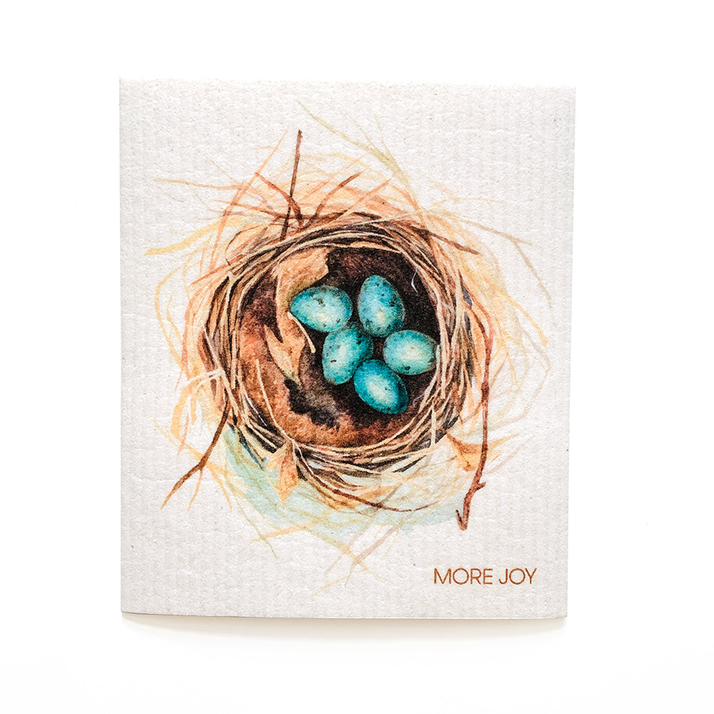 Nest with Eggs  Swedish Dishcloth - Osadia Concept Store