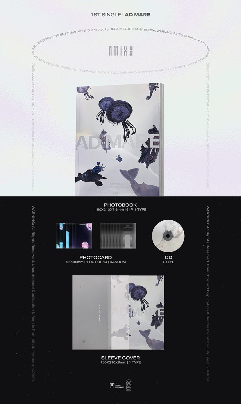 MMIXX - 1st Single Album Ad Mare Light Ver.