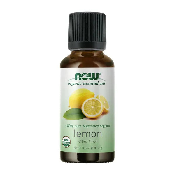 NOW ESSENTIAL OILS LEMON OIL ORGANIC - 30ML