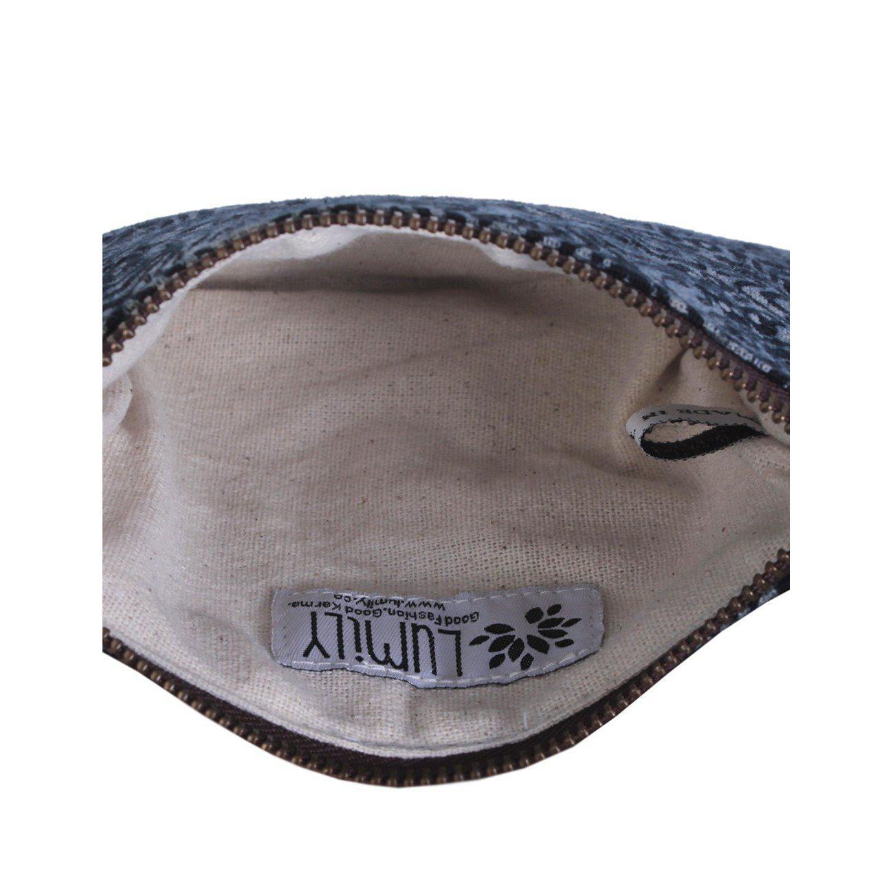 Oasis Hmong Batik Indigo Clutch - Thailand