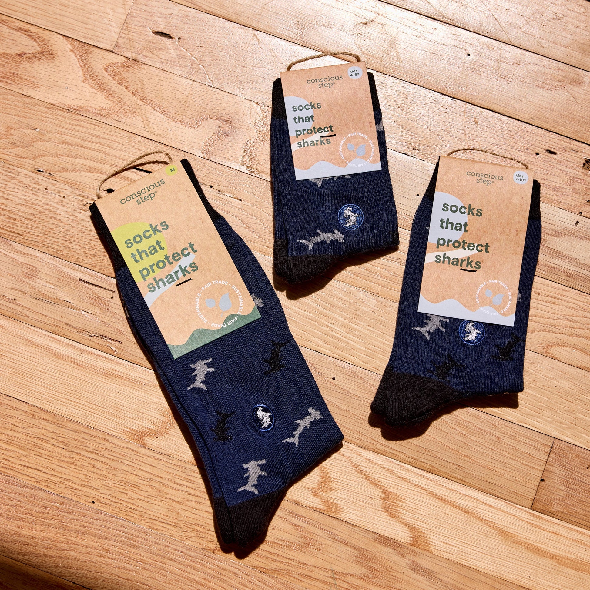 Kids Socks that Protect Sharks - Osadia Concept Store