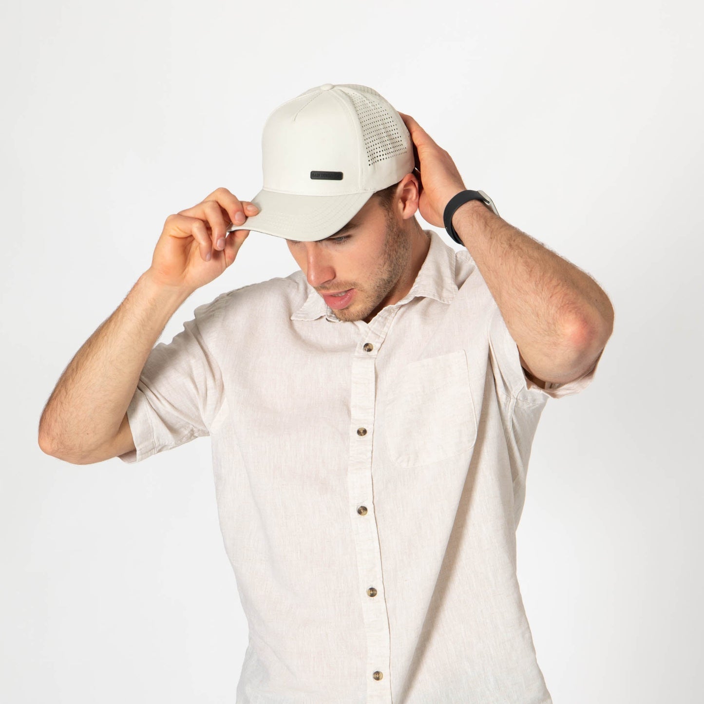 Mens Plain Adjustable Snapback