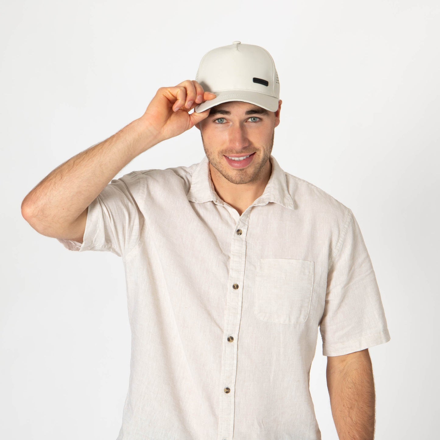Mens Plain Adjustable Snapback