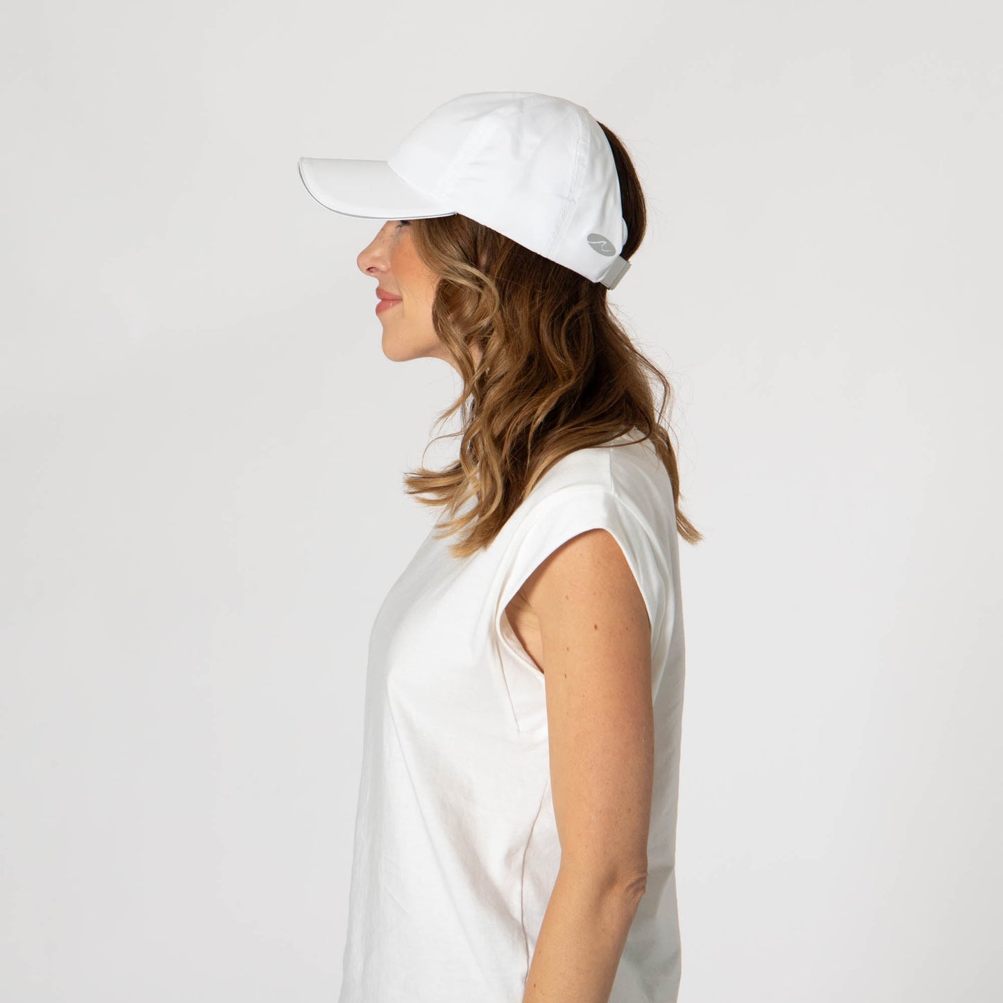 Women's Running Cap with Wide Ponytail Opening