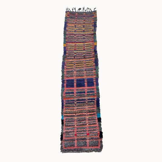 Odessa Vintage Moroccan Runner Rug | 2’10” x 9’3”