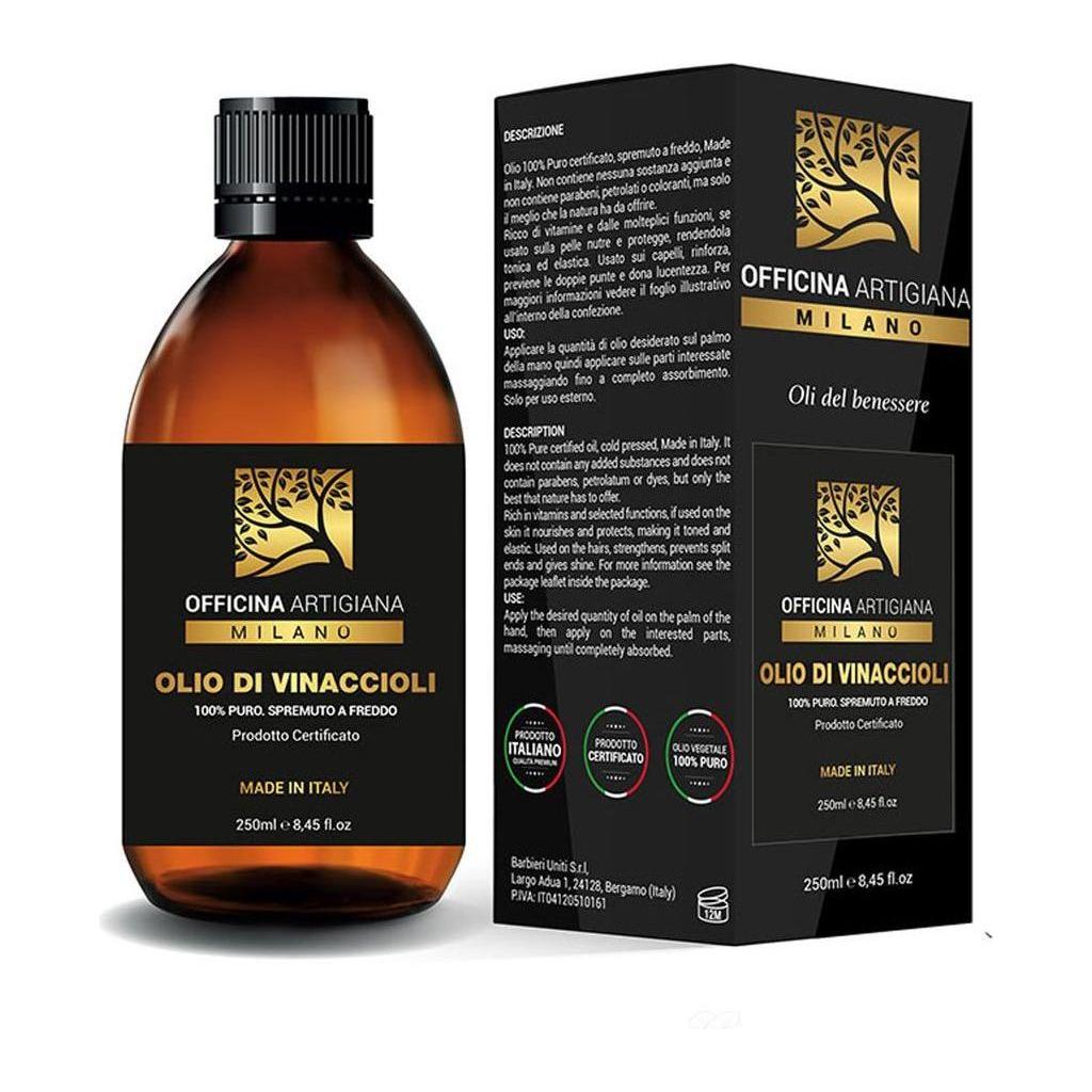 Officina Artigiana Pure Certified Grape Seed Oil 250ml