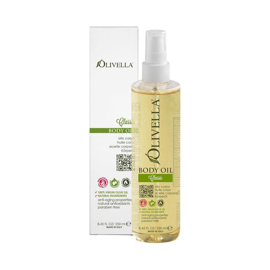 Olivella Classic All Natural Olive Body Oil 8.45 oz