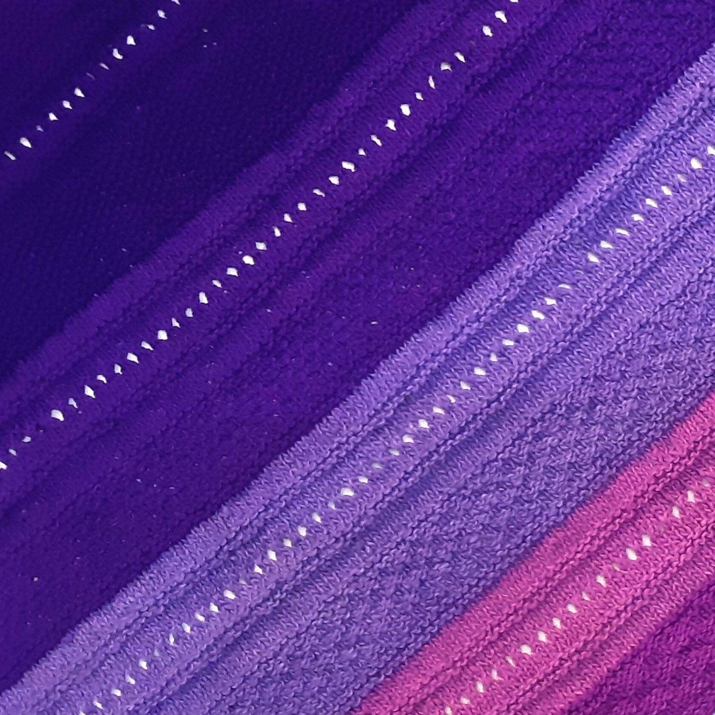 Ombre Stitch Sampler Shawl Pattern