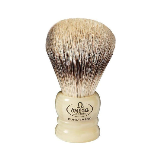 Omega 599 Silvertip Badger Shaving Brush