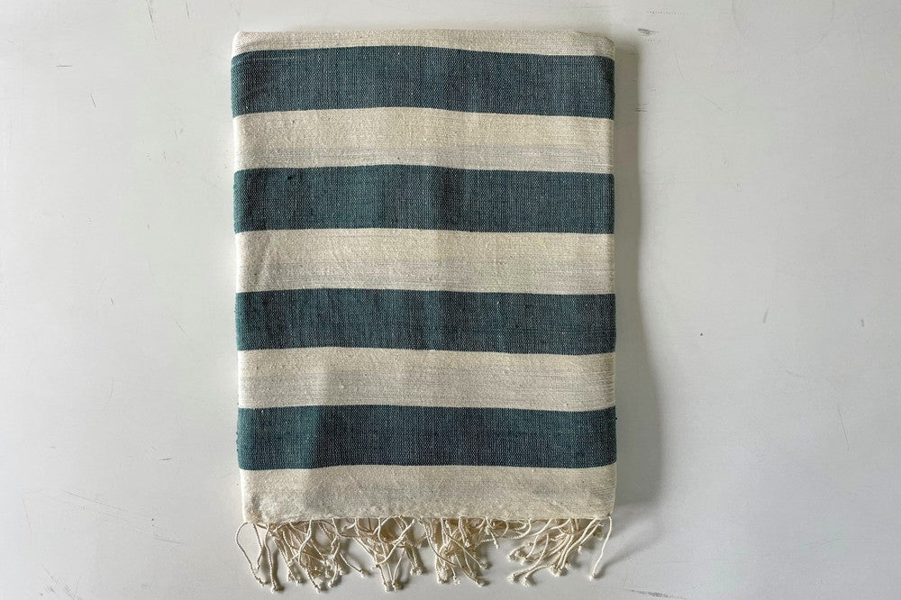 Omo Handwoven Ethiopian Cotton Beach Towel