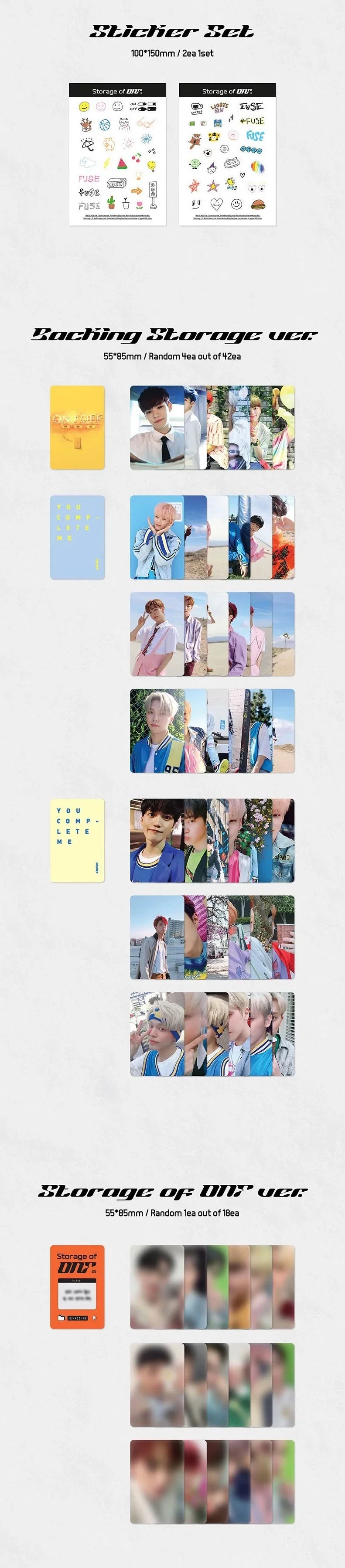 Onf - Storage Of Onf Special Album