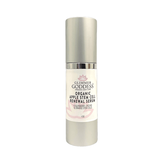 Organic Apple Stem Cell Serum with Lingonberry, Orchid and Orange by Glimmer Goddess