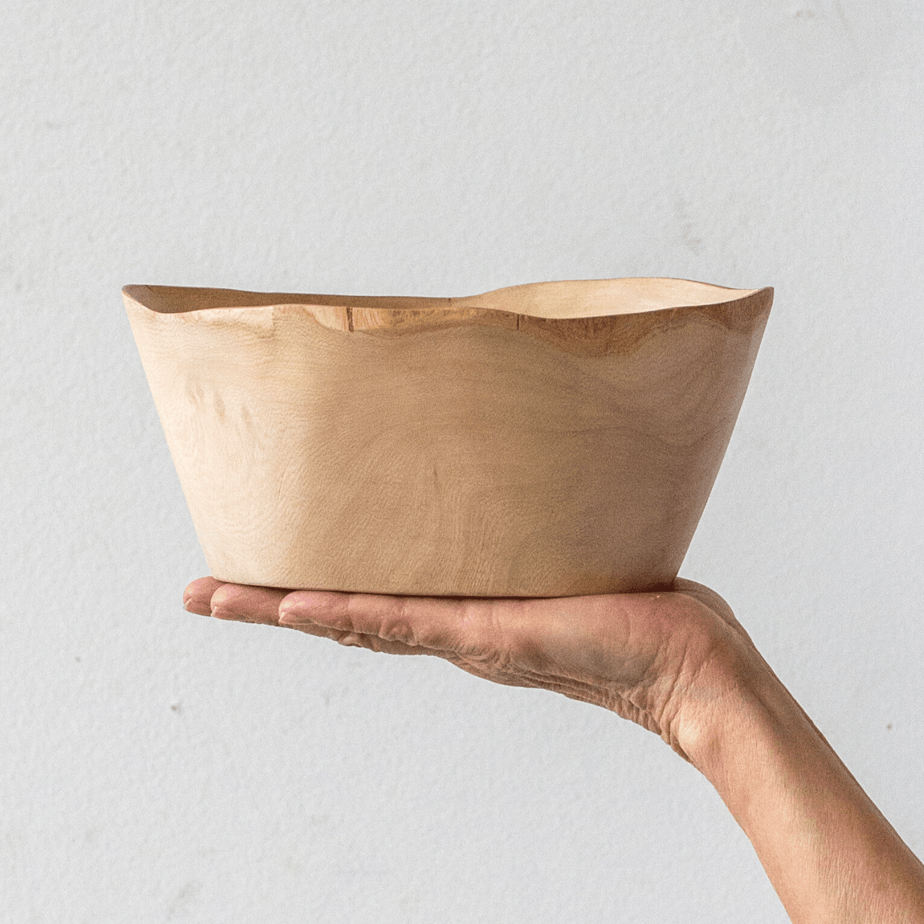 Jacaranda Hand-carved Wood Trinket Bowl - Osadia Concept Store