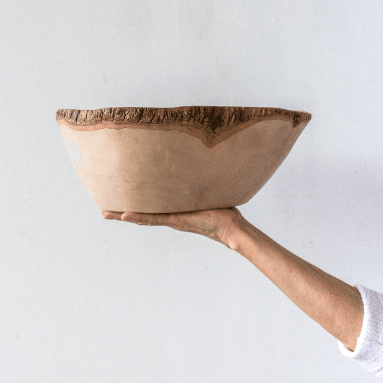 Jacaranda Hand-carved Wood Trinket Bowl - Osadia Concept Store