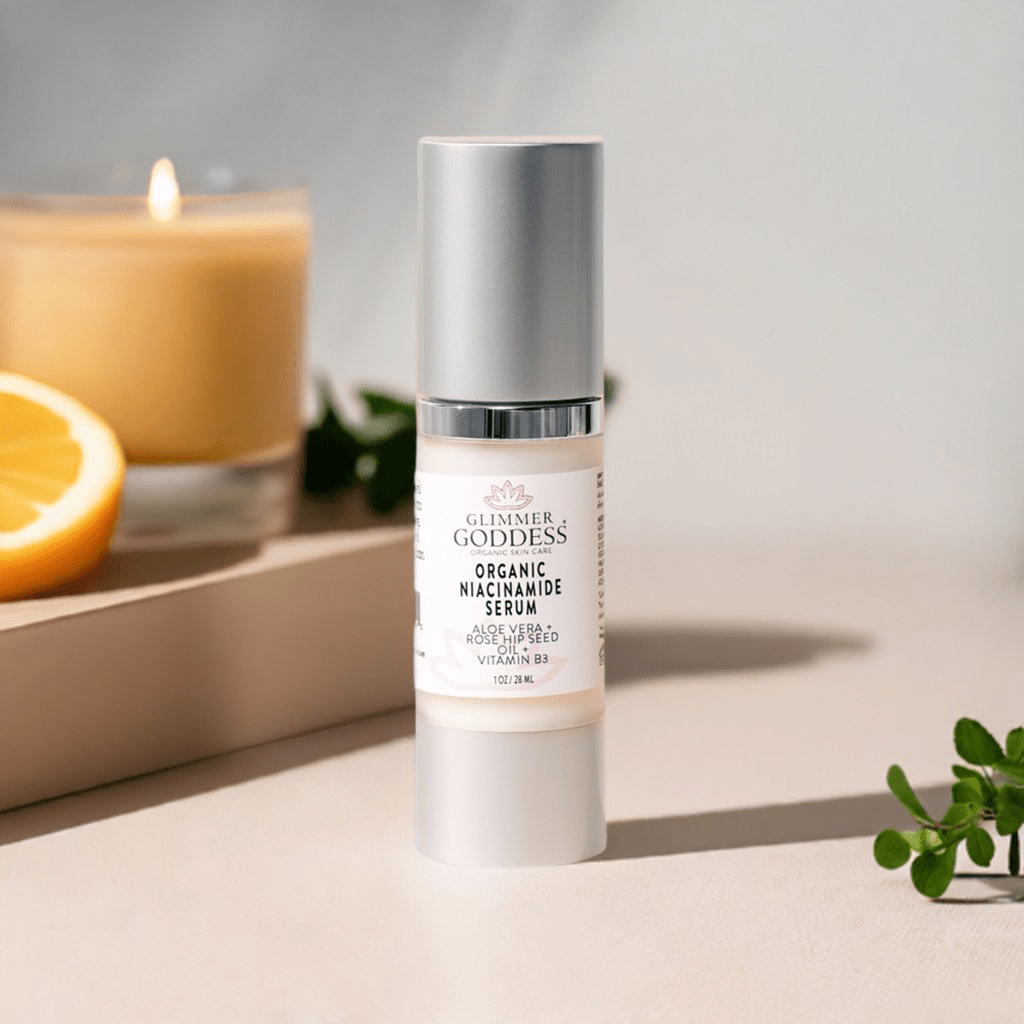 Organic Niacinamide Serum 5% by Glimmer Goddess | Pore-Refining, Smoothing - Osadia Concept Store
