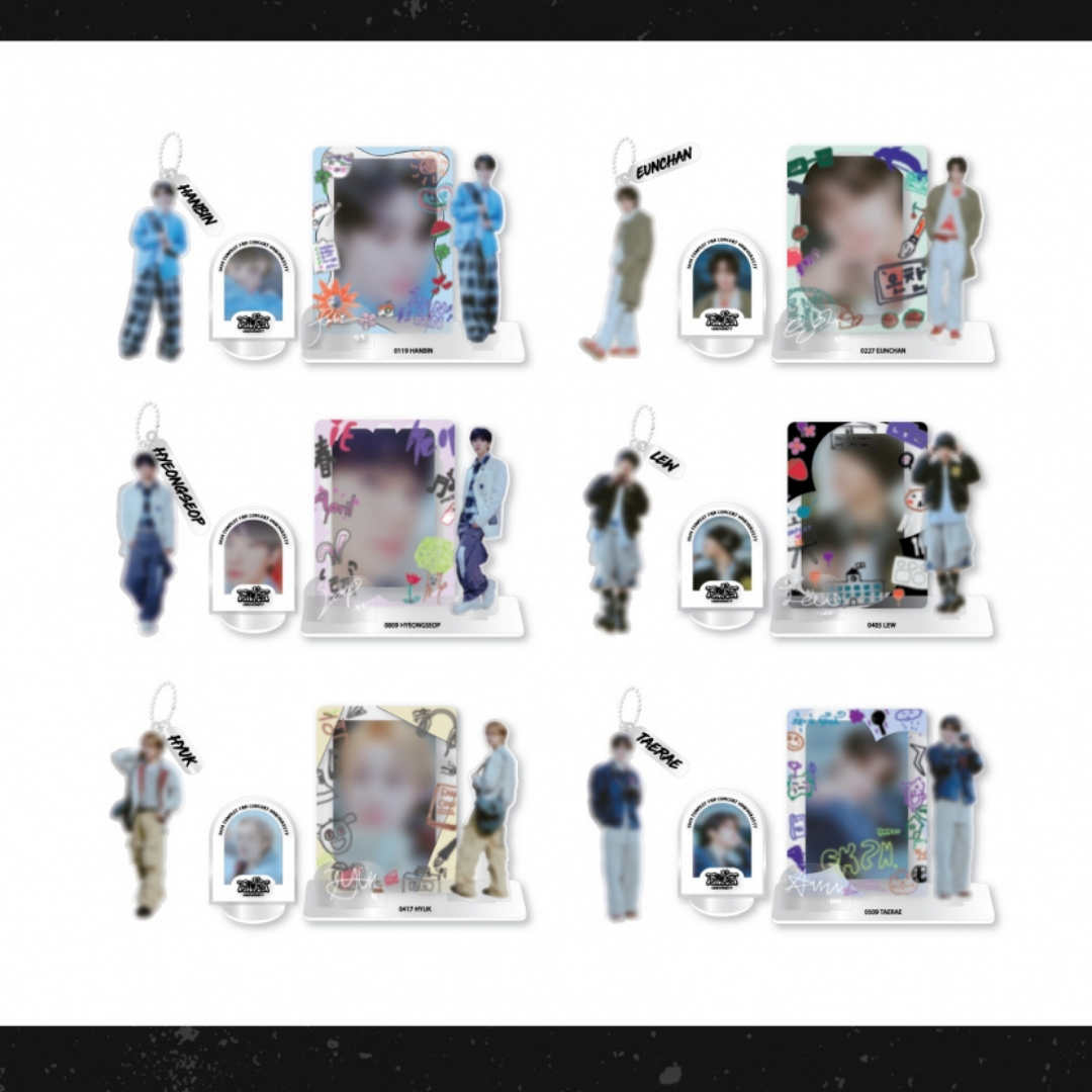 Tempest - Fan Concert Unieversity Official MD Acrylic Stand & Top Loader Set