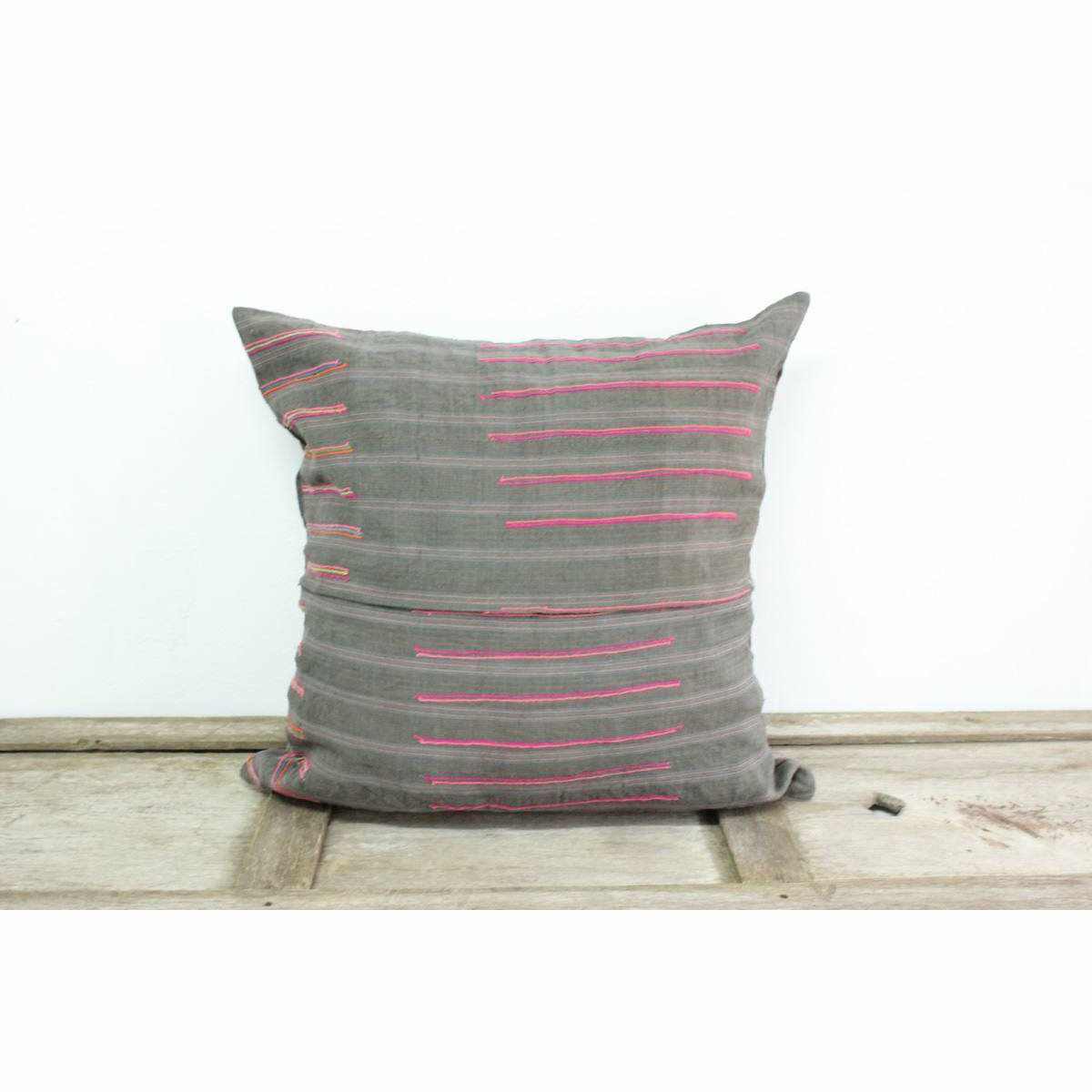 Oversized Sunan Embroidered Pillow Cover - Thailand