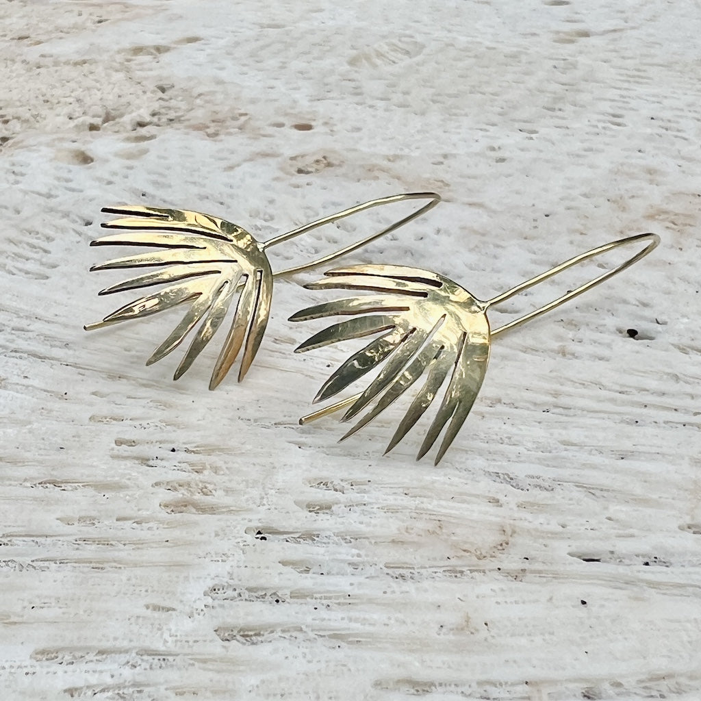 Palm Pull Threader Earrings