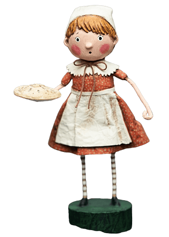 Patience Pilgrim Fall Figurine by Lori Mitchell - Osadia Concept Store