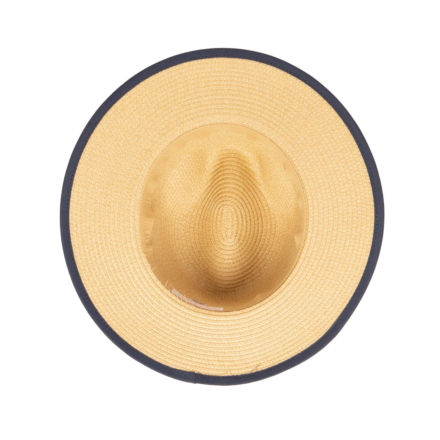 Women's Paperbraid Fedora With Pop Color Grosgrain