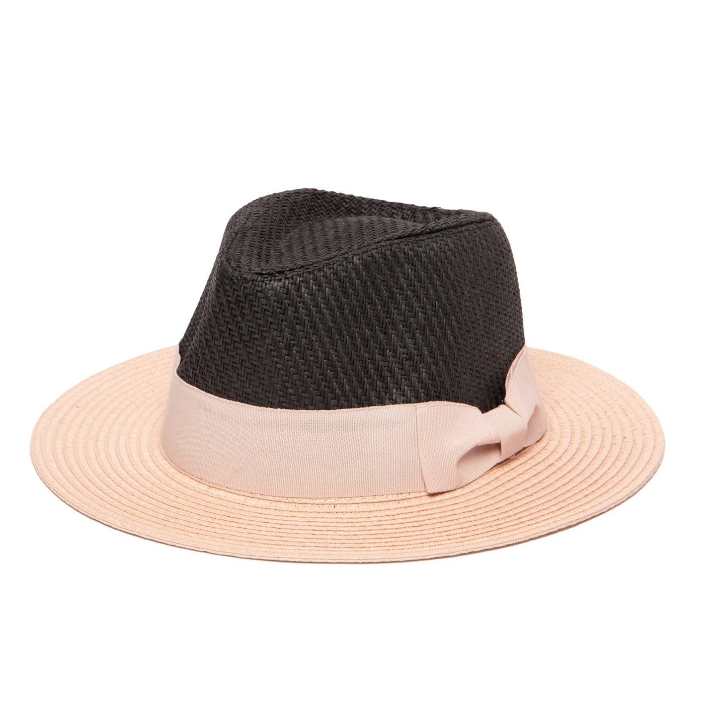 Kid Paper Color Blocked Fedora