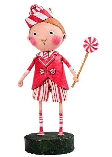 Peppermint Pete Figurine by Lori Mitchell *NEW* SHIPS AUGUST
