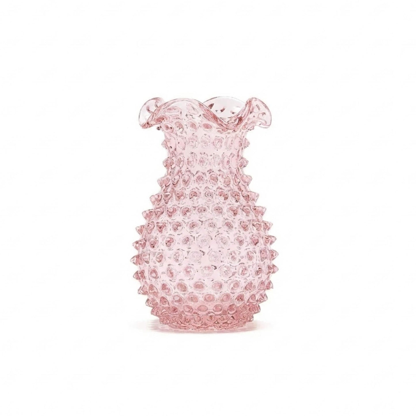 Hobnail Vase - Petal - Petal Pink