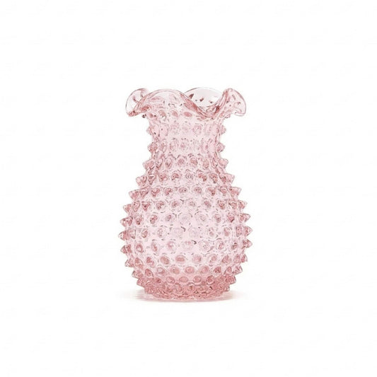 Hobnail Vase - Petal - Petal Pink