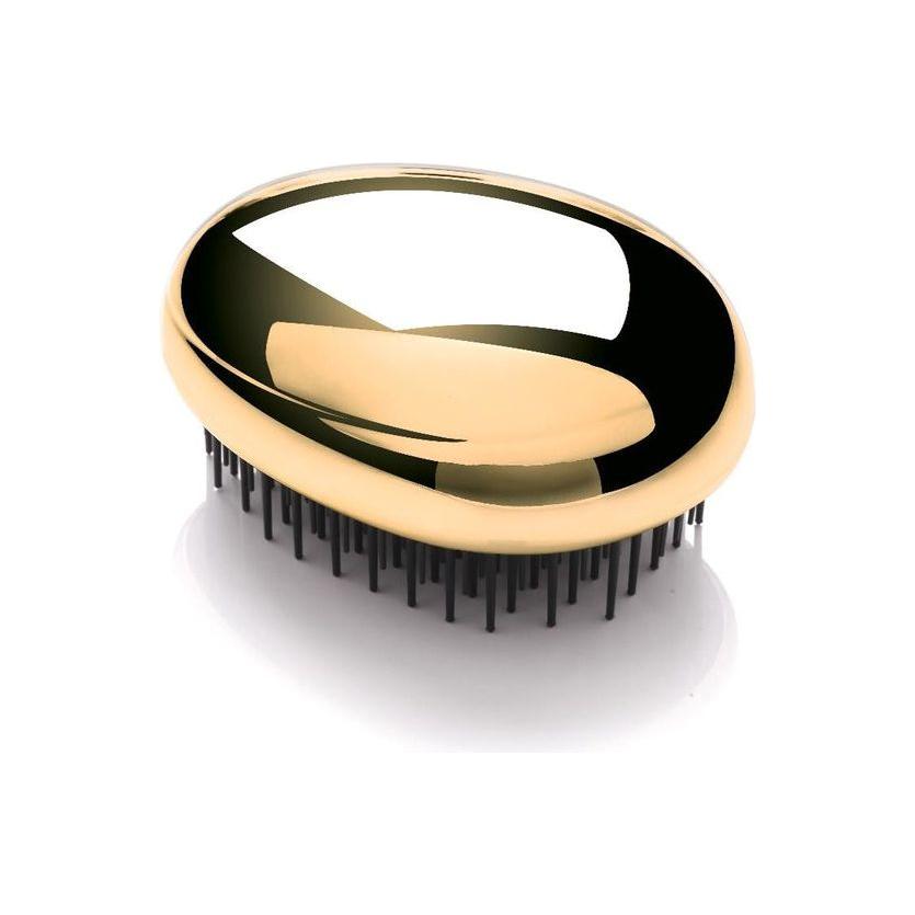 Kent Pebble Gold Shampoo & Scalp Massage Detangler Hair Brush