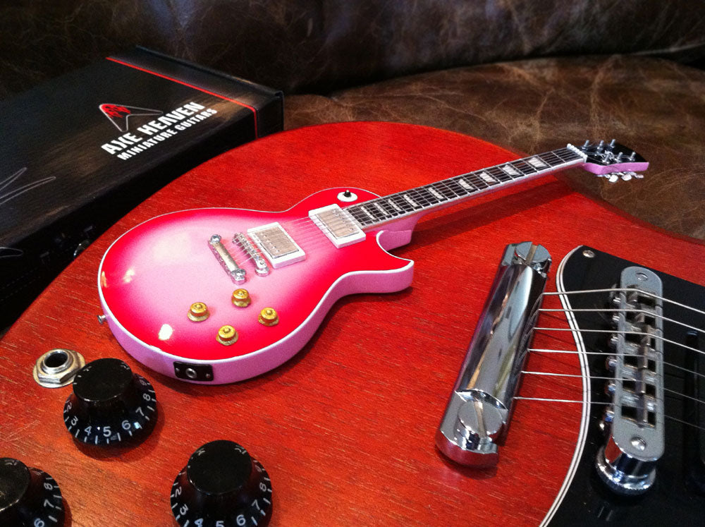 The Pinkburst Project / Jay Jay French 2012 Promotional Custom Mini Guitar