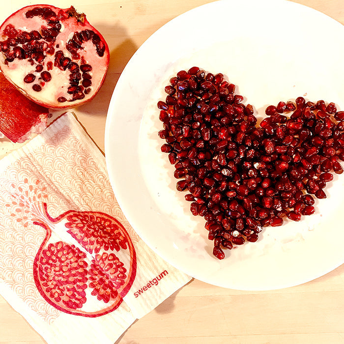 Pomegranate Swedish Dishcloth - Osadia Concept Store