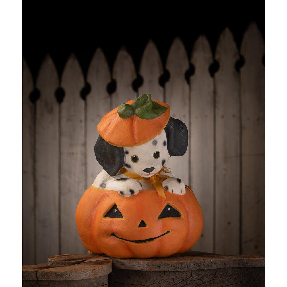 Poppy Puppy in Pumpkin by Bethany Lowe Designs