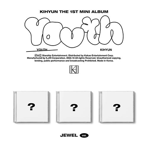 MONSTA X Kihyun 1st Mini Album - Youth (Jewel Version)