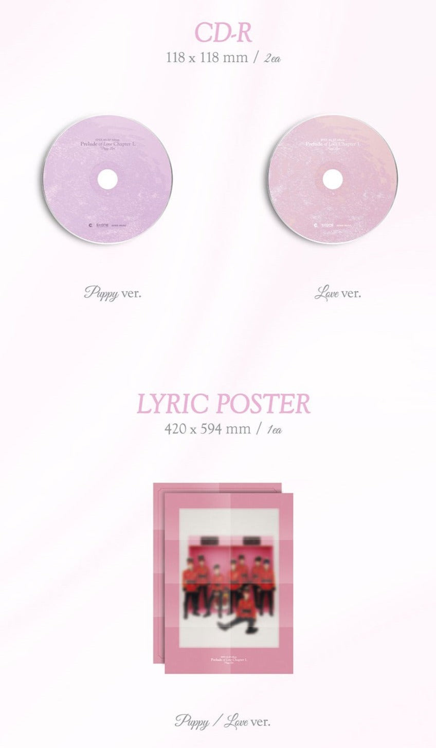 EPEX 4th Ep Album - Prelude Of Love Chapter1 'Puppy Love'