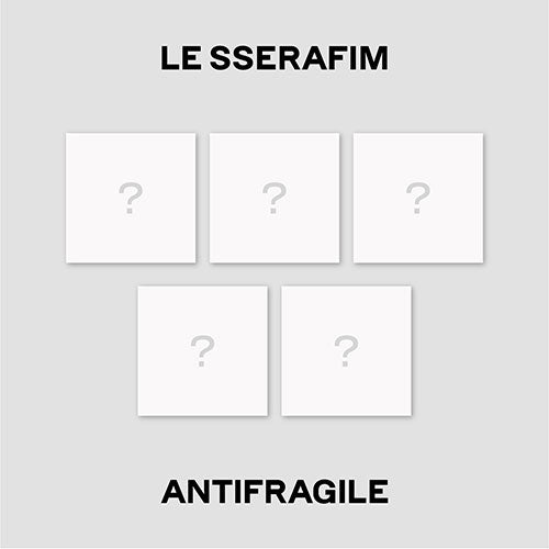 LE SSERAFIM 2nd Mini Album - Antifragile (Compact Ver)