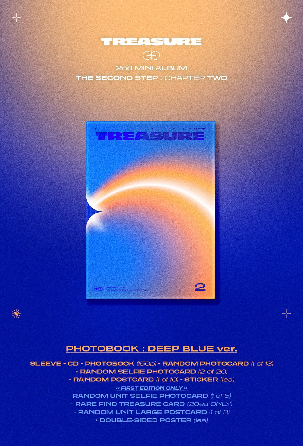 Treasure 2nd Mini Album - The Second Step Chapter Two (Photobook Ver)