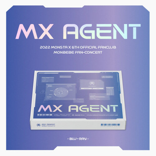 MONSTA X - 2022 6th Official Fanclub Monbebe Fan-Concert Mx Agent:  Blu-Ray