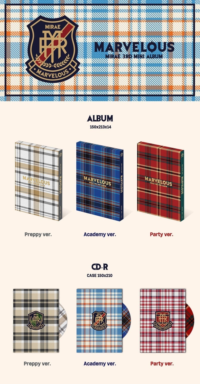 Mirae - 3rd Mini Album Marvelous
