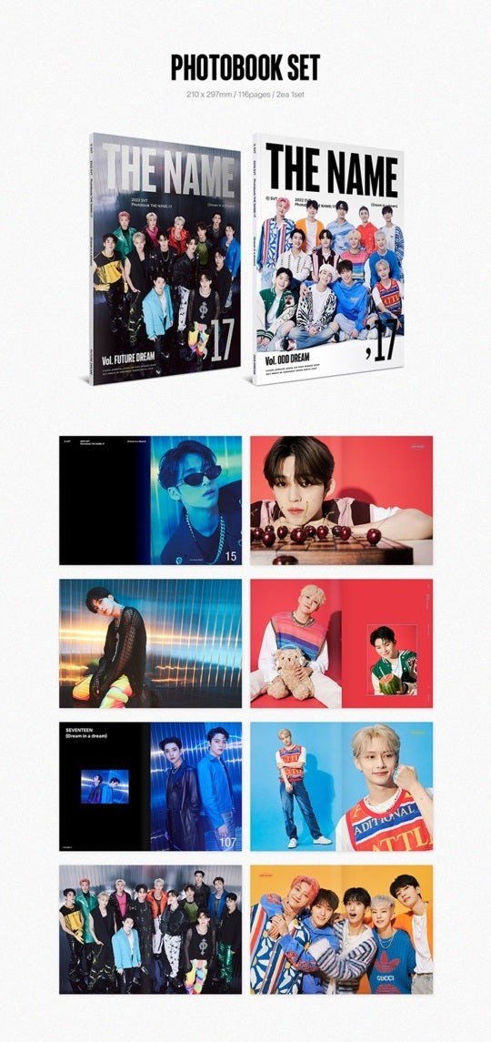 Seventeen 2022 Svt Photobook: The Name 17