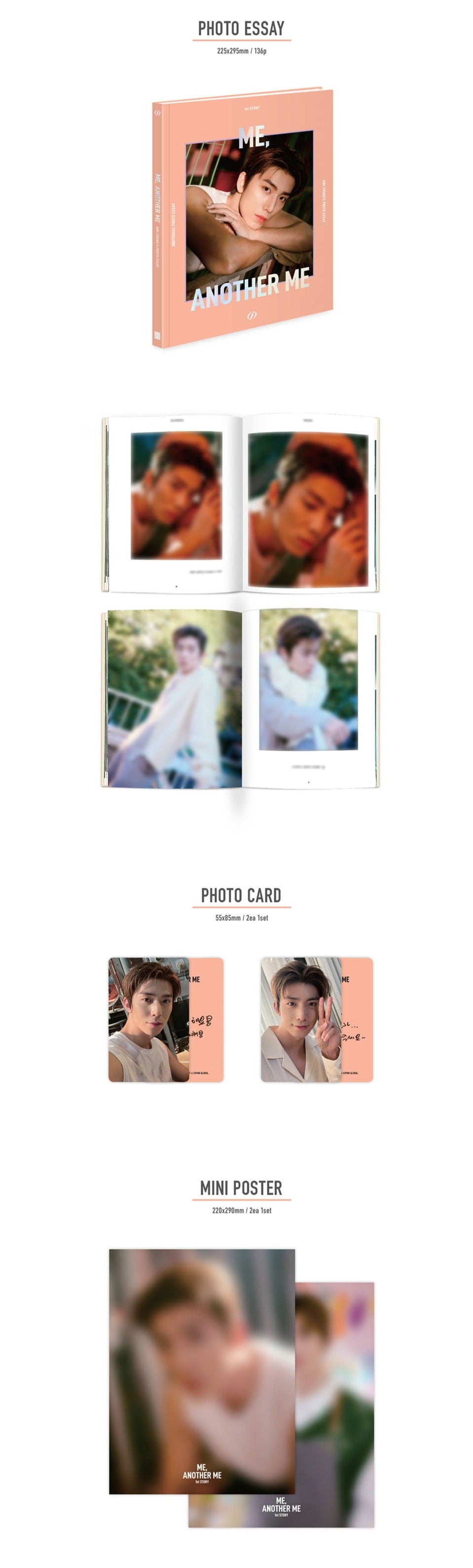 SF9 Hwi Young & Cha Ni's Photo Essay Set - Me, Another Me