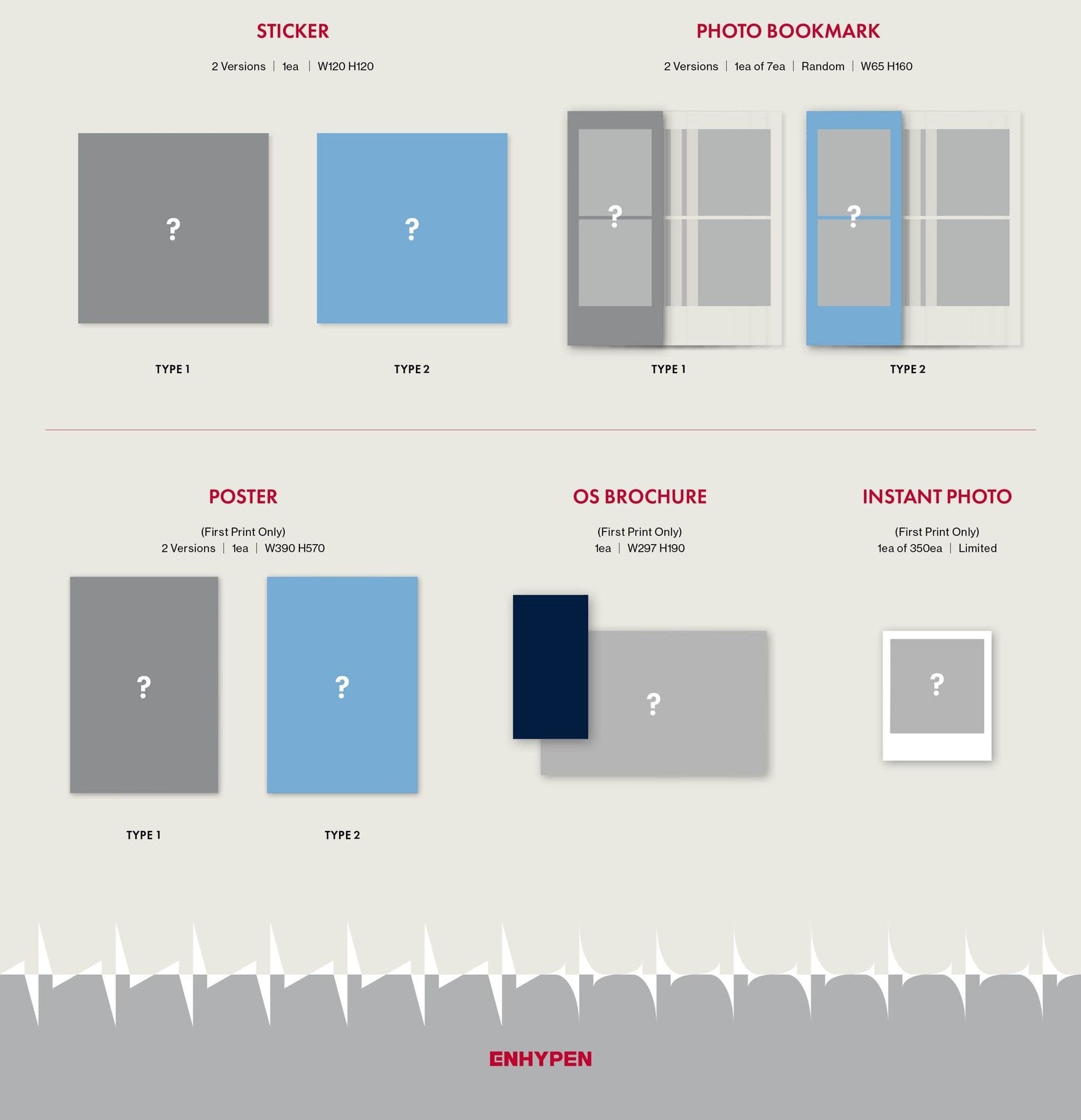 ENHYPEN Album - Dimension : Answer - Osadia Concept Store