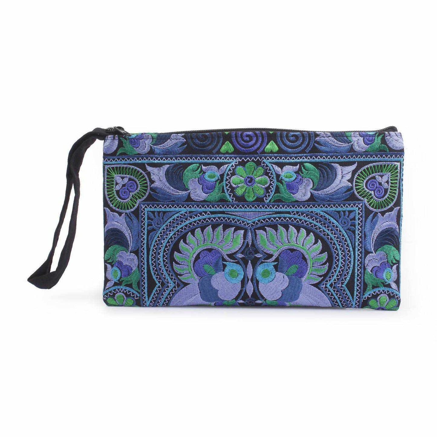 Prani Embroidered Hmong Wristlet - Thailand