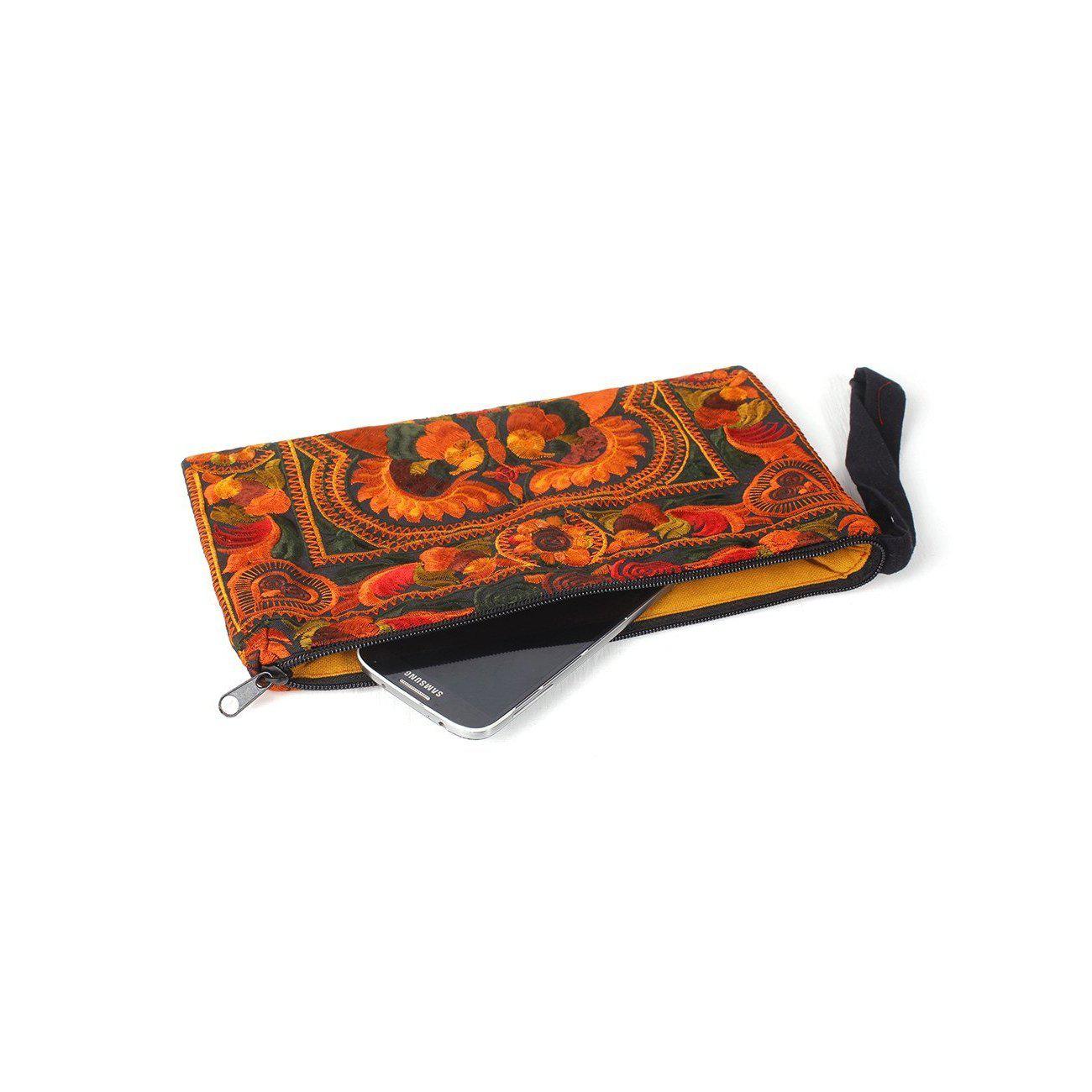 Prani Embroidered Hmong Wristlet - Thailand