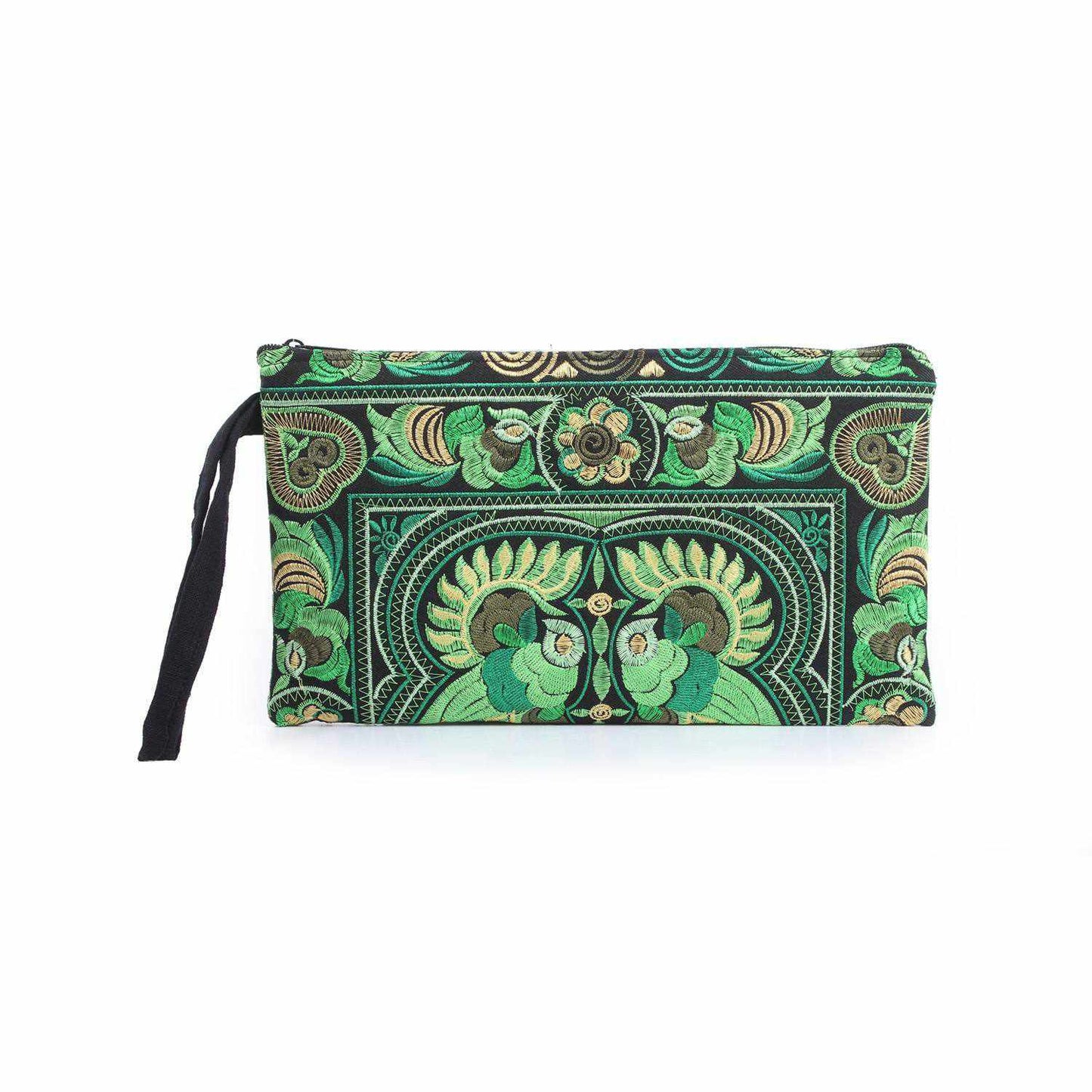 Prani Embroidered Hmong Wristlet - Thailand