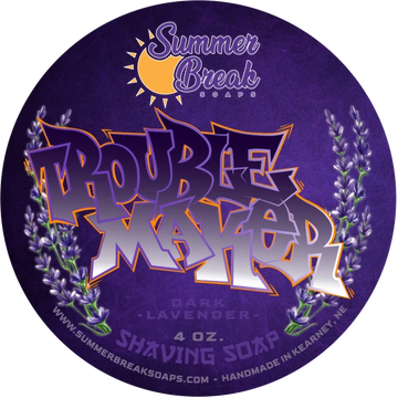 Summer Break Soaps Trouble Maker Shaving Soap 4oz
