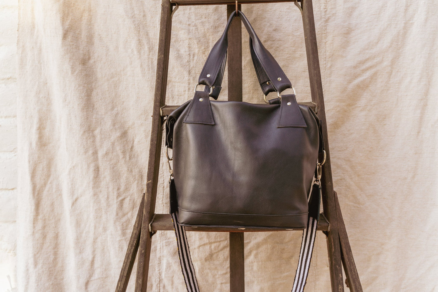 Leather Brief - Black