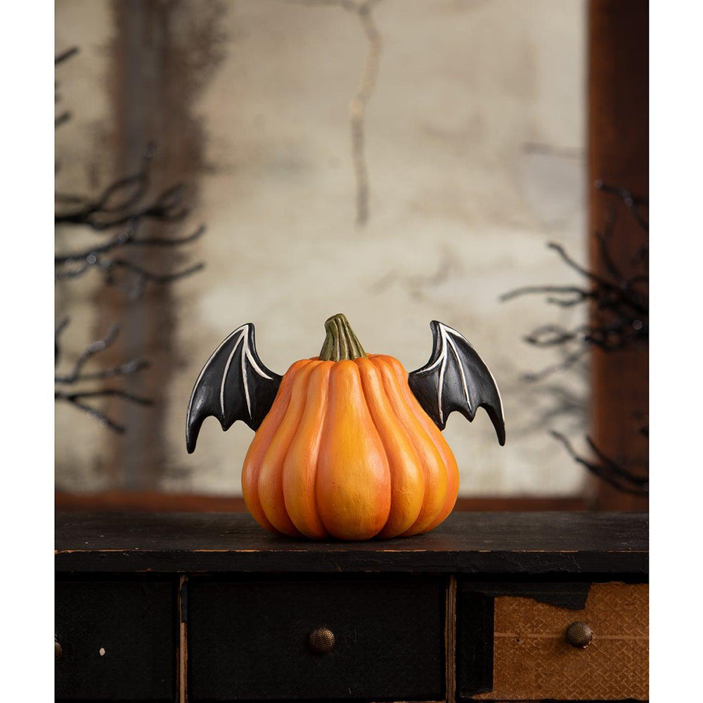 Pumpkin Bat Luminary by Bethany Lowe Designs