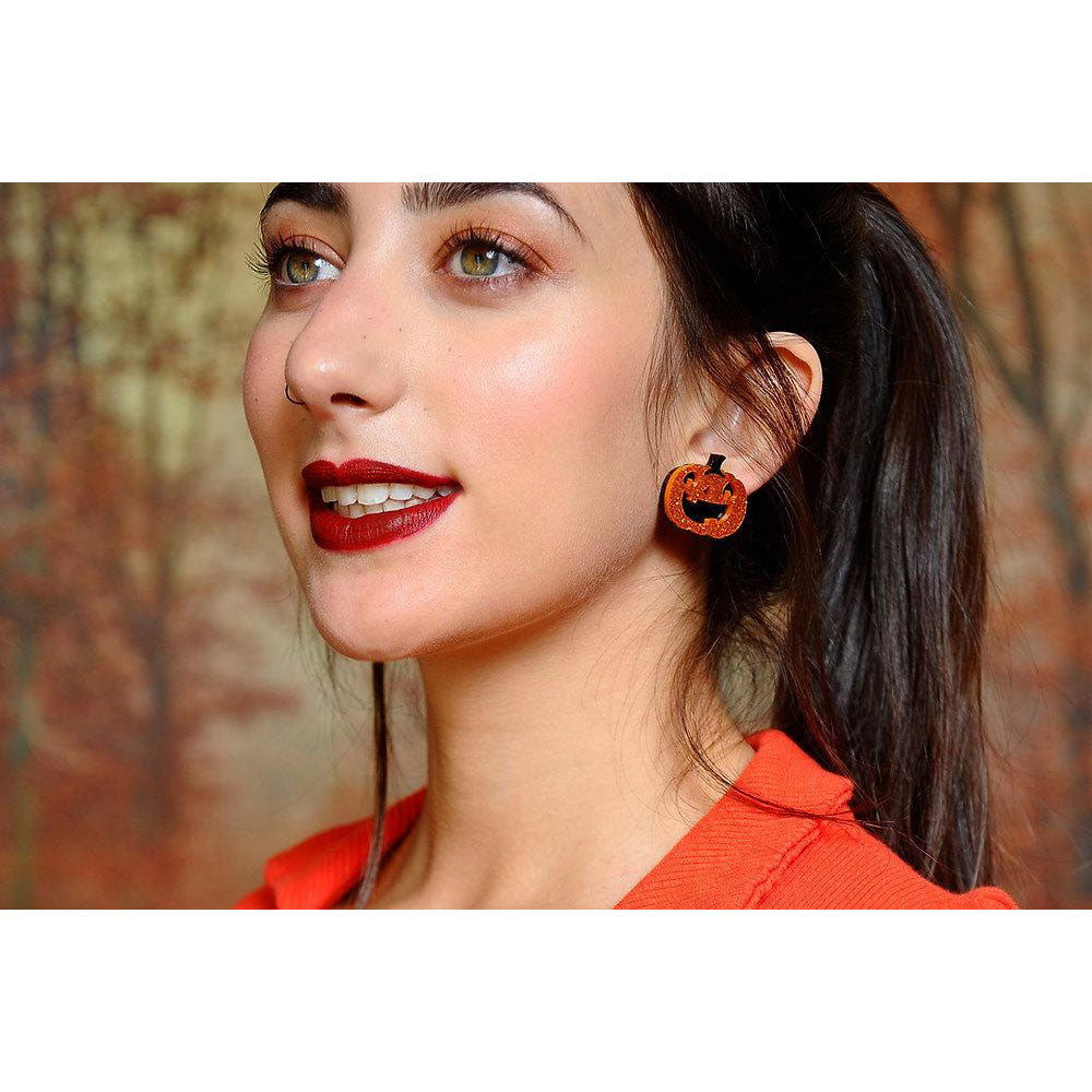 Pumpkin Earrings by Laliblue - Osadia Concept Store