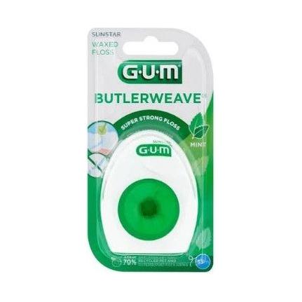 GUM Butlerweave Mint Waxed Super Strong Floss 55m